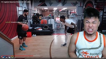 WTF FLIGHT!!! REACTING TO FLIGHT VS QIAS IN 1v1 BASKETBALL WITH A $9,000 WAGER!!!