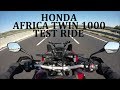 Honda Africa Twin 1000 Test Ride completo