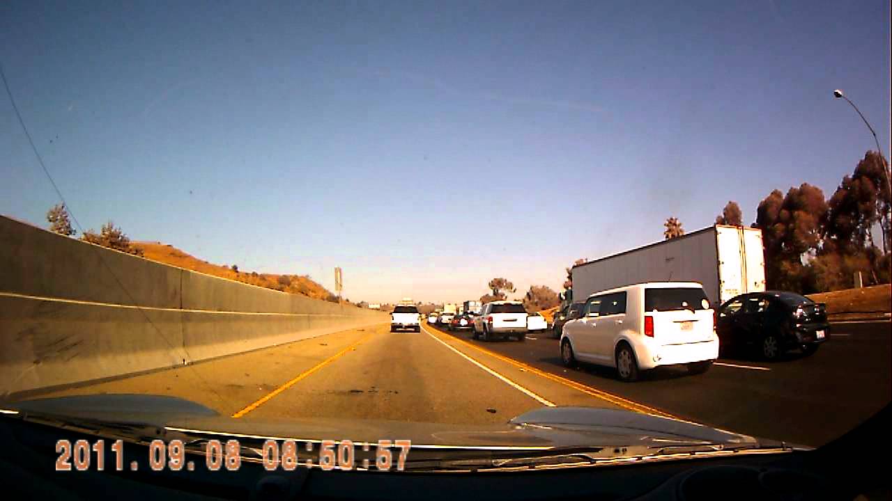 Police involved car accident on 9/08/11 60 west bound before Diamond