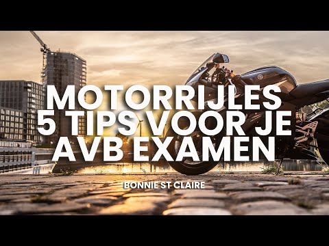 Motorrijles tips AVB (en een beetje AVD) - Haal easy je motorrijbewijs