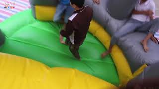 Toxic Drop Inflatable Obstacle Course WSP315