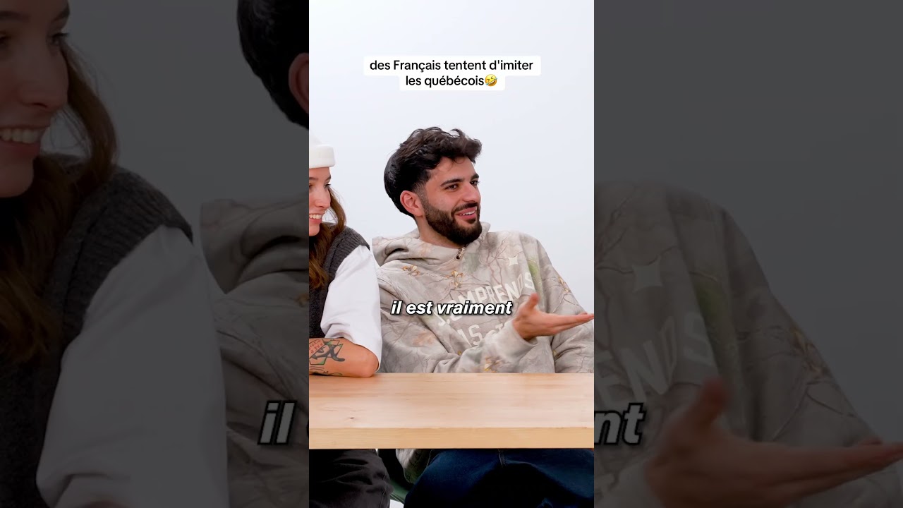 5 français vs 1 québécois secret🤣 #shorts #humour #france