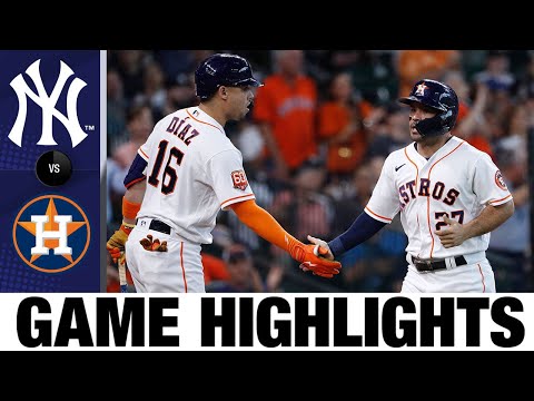 Yankees vs. Astros Game 1 Highlights (7/21/22) | MLB Highlights