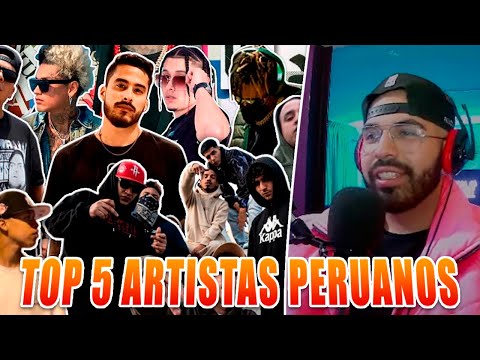 TOP 5 ARTISTAS PERUANOS
