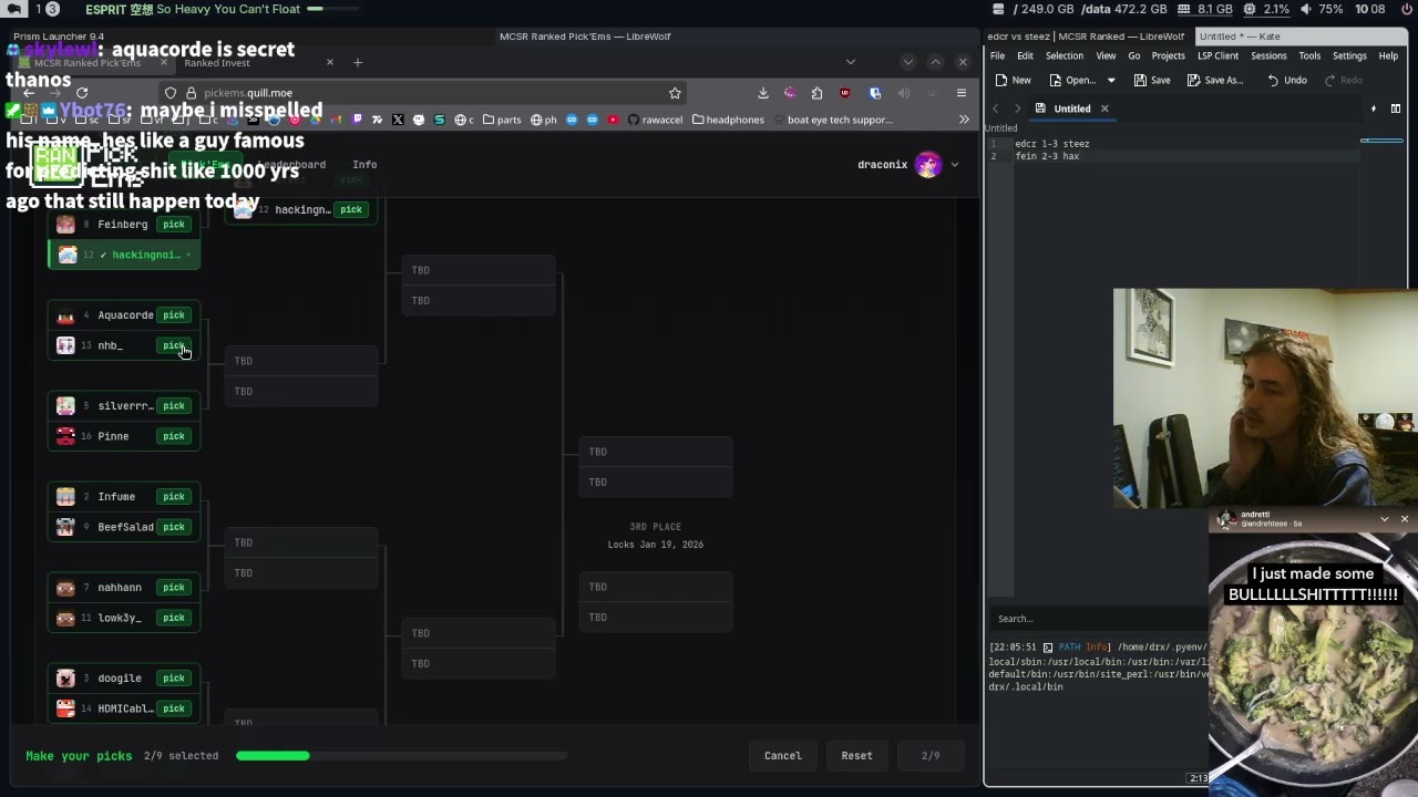 [Draconix] Season 9 Last Chance Qualifiers VOD (Part 2)