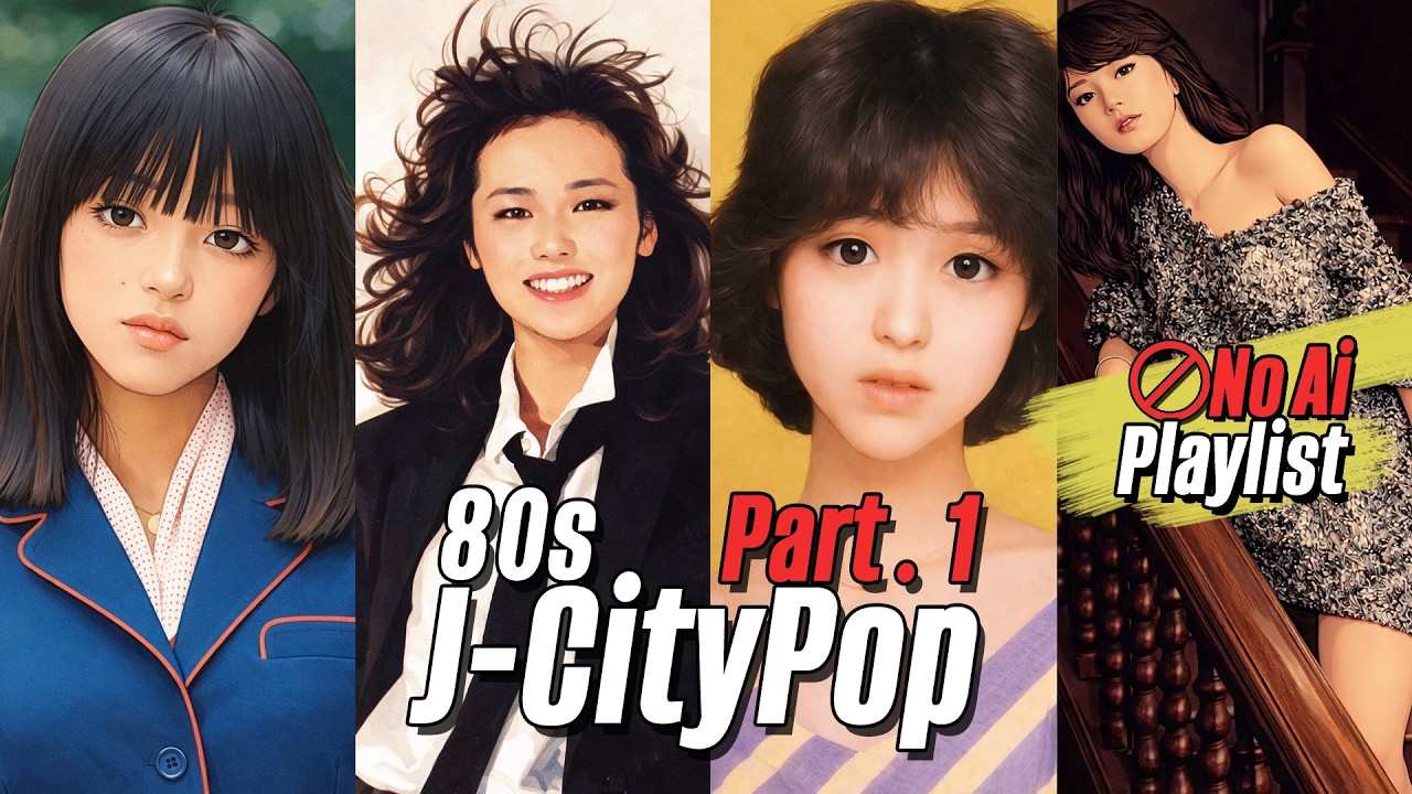 𝑷𝒍𝒂𝒚𝒍𝒊𝒔𝒕｜NO AI🚫80s Japanese Citypop Part.1💿シティ