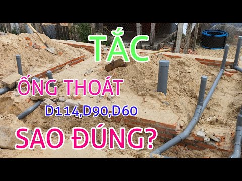 Video: Đường ống thoát nước nên sâu bao nhiêu?