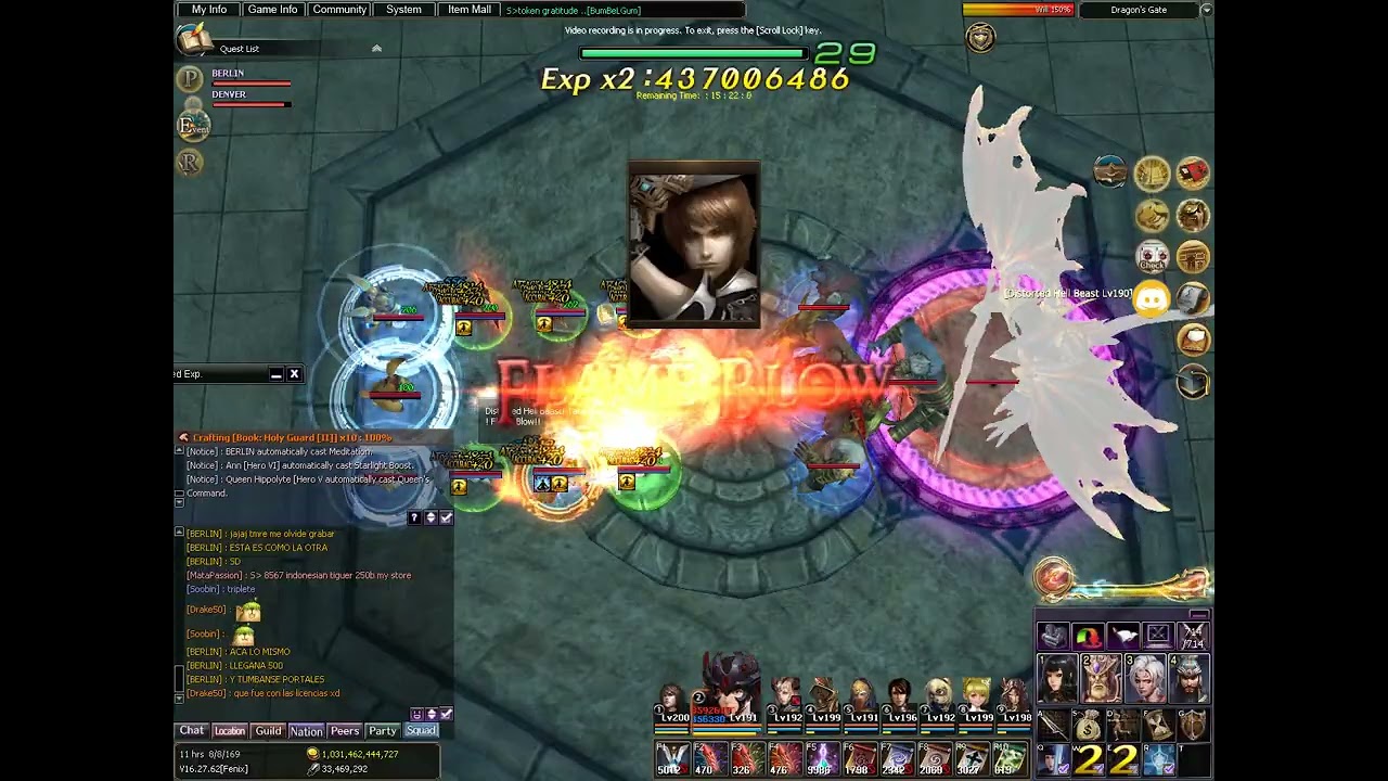 Atlantica  Fenix - Squad Dungeon Dragon Gate 190