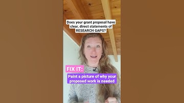 FAQ: Grant Proposals - Research GAPS