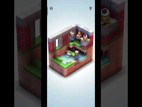 Flat Path #puzzlegame #mekorama #gameplay #fypyoutube
