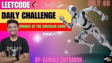 1823. Find the winner of the Circular Game | Maths | Leetcode Daily Challenge | DSA