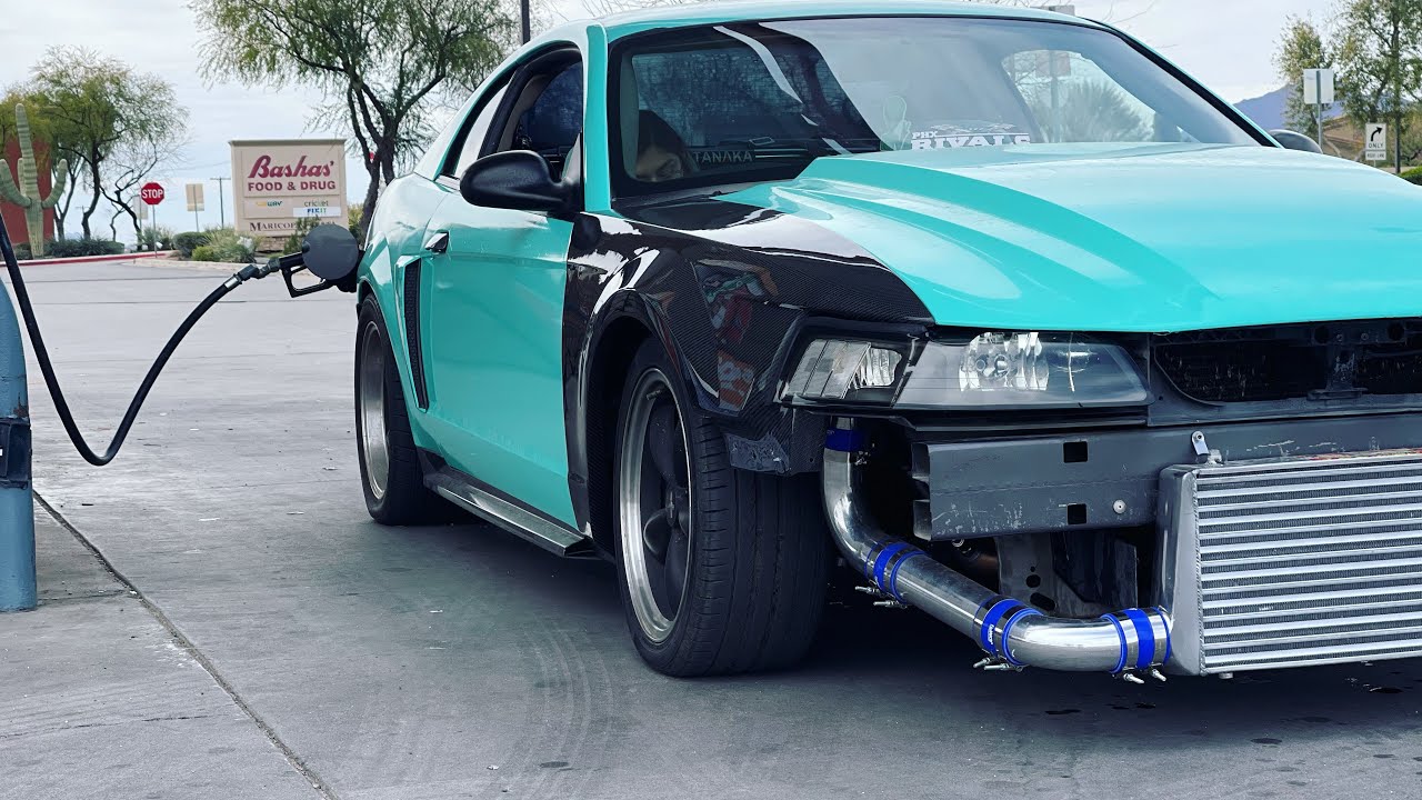 Small pulls on the turbo 2 valve mustang. YouTube