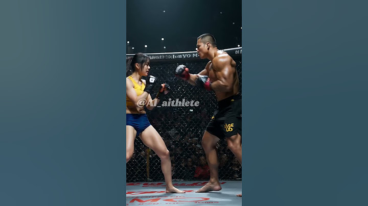 근육질 남성을 상대하는 미녀 ufc선수의 원투 펀치!🥊🤼‍♀️#ufc #fight #kungfu #boxing
