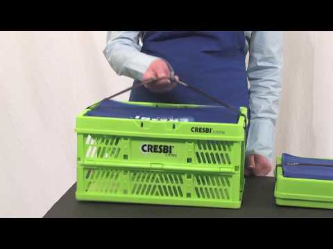 Grocery Associates CRESBI Instructional Video for Collapsible/Folding Packing Crates