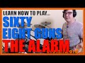 Sixty Eight Guns The Alarm Drum Lesson PREVIEW How To Play Song Twist 
