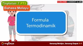 Tingkatan 1 | Bahasa Melayu | NOVEL : Formula Termodinamik
