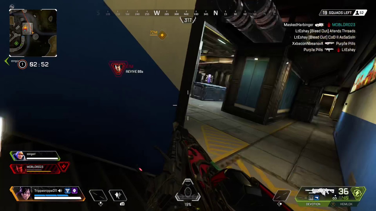 Alex legends 3 man squad wipe YouTube