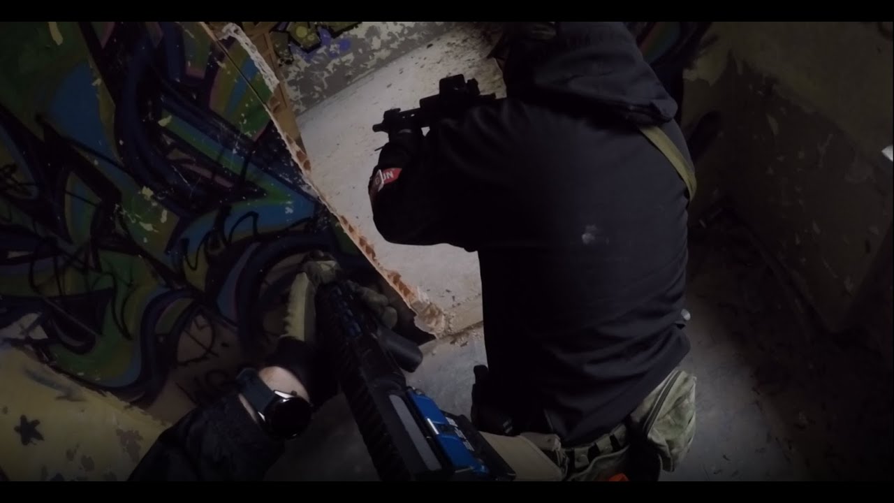 Airsoft Shooting Park Kraków CQB GAMEPLAY Strzelanka ASG 3vs3 GAMES YouTube