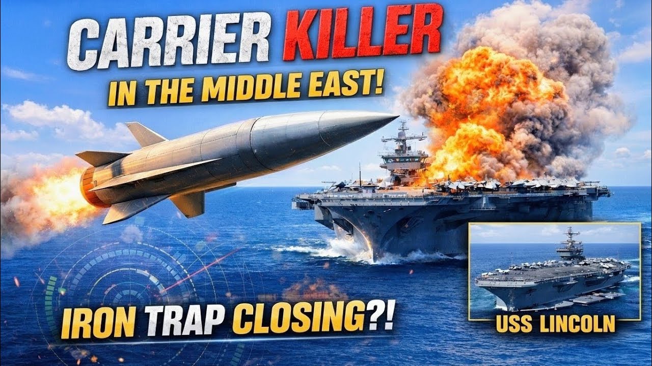 YJ-21 “Carrier Killer” Enters the Middle East — Is the USS Lincoln in an Iron Trap?