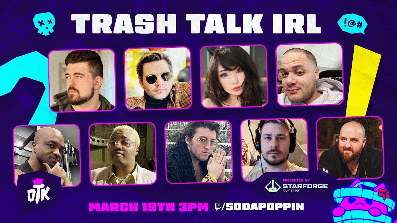 OTK TRASH TALK IRL [VOD+CHAT] YouTube