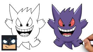 how draw gengar pokemon