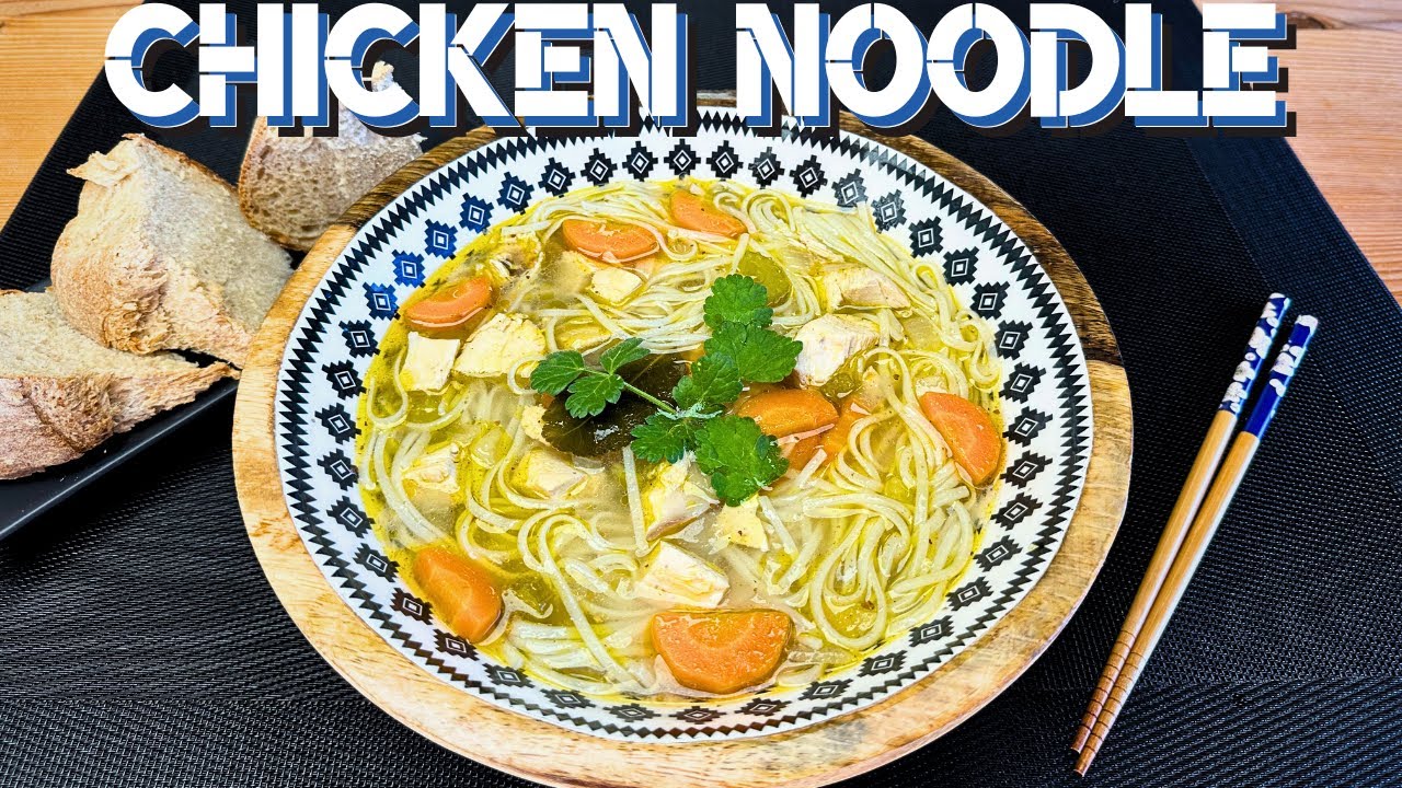 Asian-Inspired Chicken Noodle Soup: A Cozy Bowl of Comfort