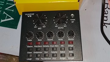 V8 sound card connection explain