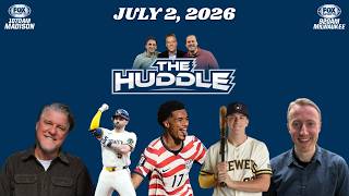 Garrett Mitchell PROPELS Brewers, USA Moves On, 4th of July WEEKEND - The Huddle - 7/2/26
