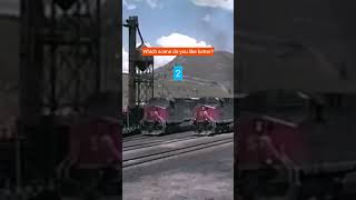 Which do you think will get the most votes?  #railroadlife #railway #usarailway #railroadtravel
