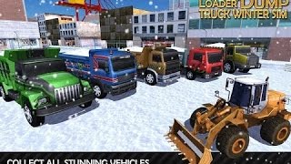 Loder & Dump Truck Winter SIM Android Best Game screenshot 3