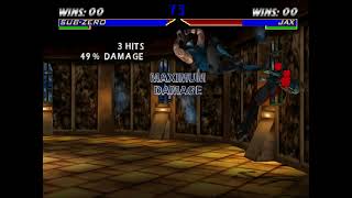 MK4 - Sub-Zero 12 hits 100% damage (Using Spiked Club)