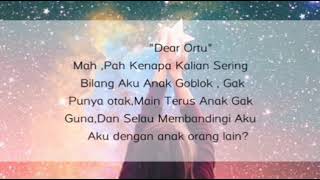 Dear Ortu 🙂