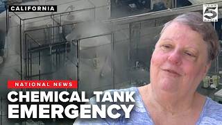 California chemical tank emergency led to thousands needing to evacuate their homes