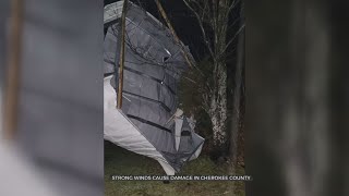 Severe Storms, Strong Winds Cause Damage In Cherokee County