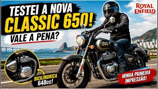 Classic 650 no Test Ride: conforto, motor e pegada clássica!