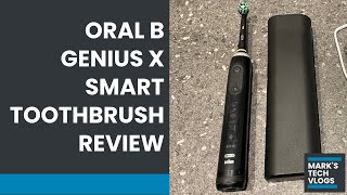 Oral B Genius X Smart A.I. Electric Toothbrush Review