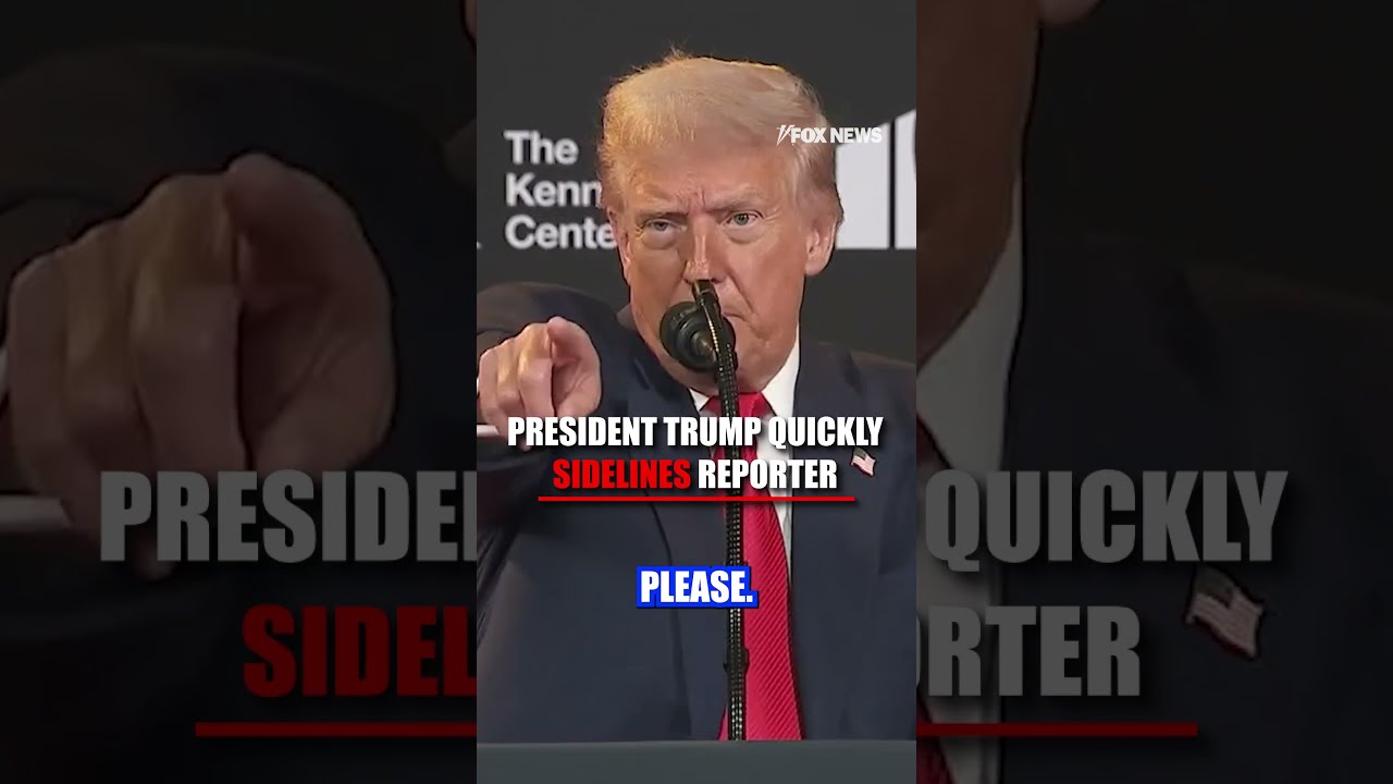 Trump Sidelines Reporter I Didn T Ask You Shorts Usa Us News