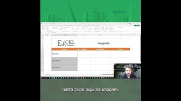 Aprenda colocar Dados Geográficos dentro do Excel