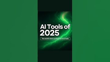 Top AI Tools List You NEED in 2025 🤯 | The Ultimate AI Toolkit 🚀
