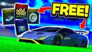 LAMBORGHINI HURACÁN BUNDLE For FREE In Season 11! (ROCKET LEAGUE!)