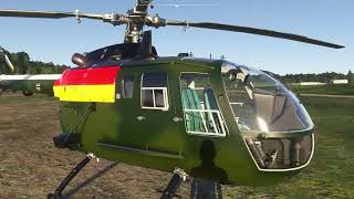 BO 105 BW HEER Flugplatz Saarmund EDCS - BW Julius Leber Kaserne MSFS 2024