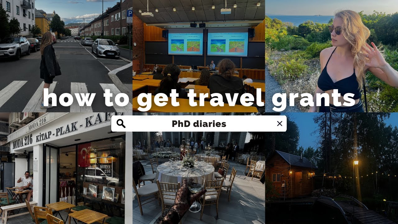 travel the world for FREE | PhD diaries