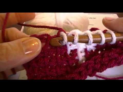 HOW to TUNISIAN CROCHET - Beginner Tunisian, Tunisia, Afghan Simple Stitch,  TSS, Tunecino 