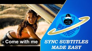 Synchronising subtitles with speech recognition, batch processing and multi language support screenshot 4