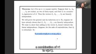Famous Lecture 9b: Eigenbases Wealth