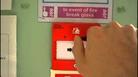 testing a twinflex call point with out alarm going