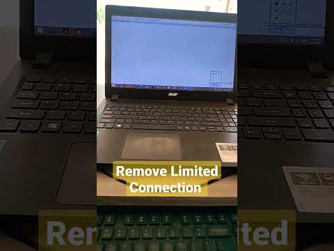Remove Limited wifi signa very easy from laptop or pc