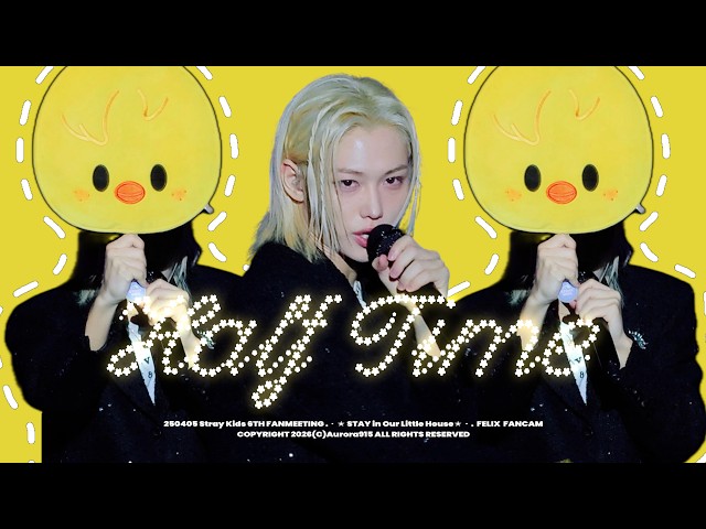 260405 반전(Half Time) Straykids Felix Fancam 스트레이키즈 필릭스