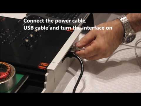 2 - Connect the cables and turn on the UniTrain Interface