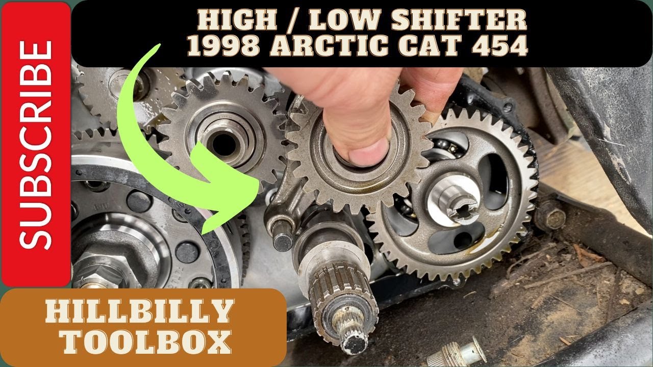 How your High / Low shifting assembly goes together - 1998 Arctic Cat 400 454 500